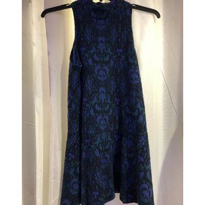 Free People Dress Amelia Mini (Blue Combo)
